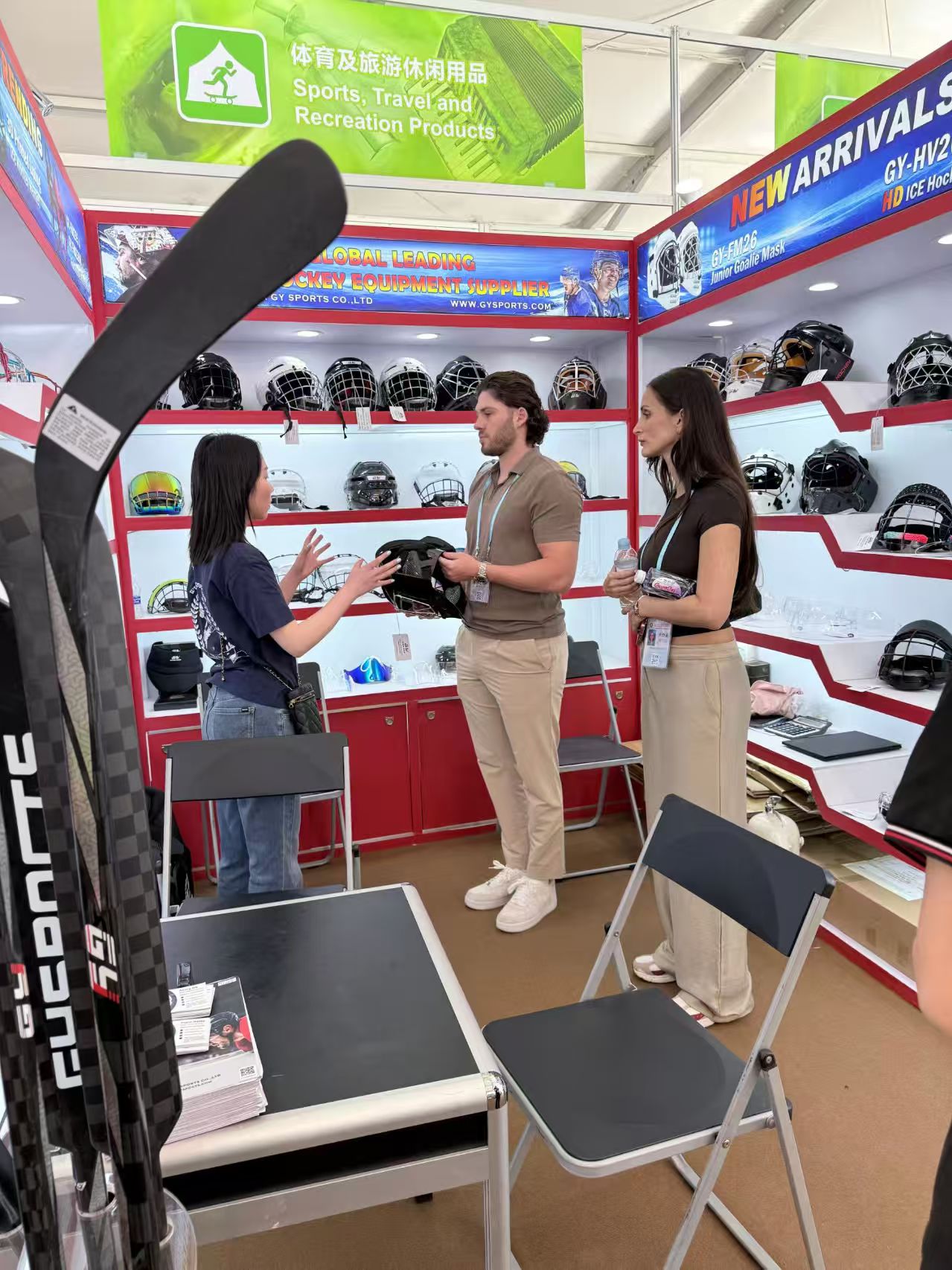 139th Canton Fair vellykket avsluttet – GYHockey får global anerkjennelse for ishockeybeskyttelsesutstyr