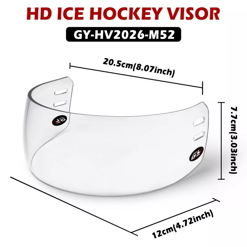 GYHOCKEY Offisiell utgivelse: 2026 HD Ice Hockey Visor Series nå tilgjengelig globalt