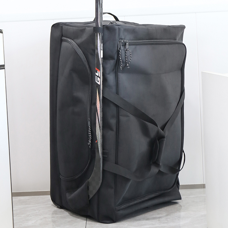 Tilpassbar overdimensjonert ishockeyutstyrsveske på hjul